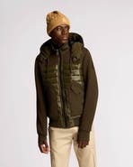 Alpenhaus Nimbus Lightweight Mixed Media Hybrid Bomber Jacket