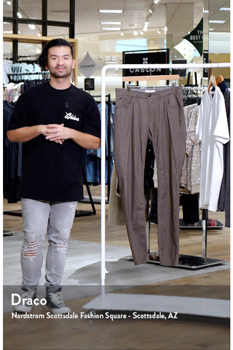 Chuck Microcheck Modern Fit Stretch Pants video