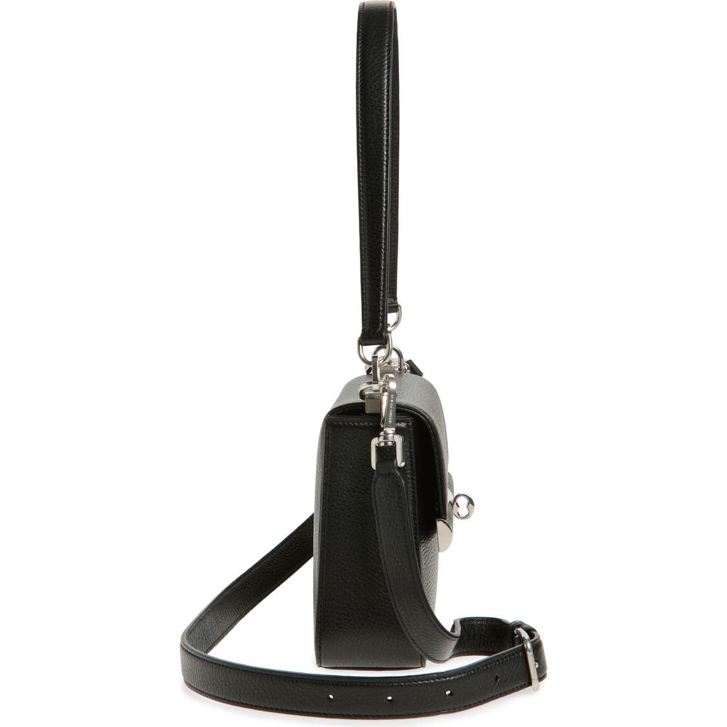 Dolce & Gabbana Dolce&gabbana Marlene Leather Shoulder Bag In Black