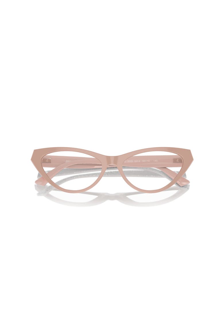 53mm Cat Eye optical glasses, Alternate, color, Pink
