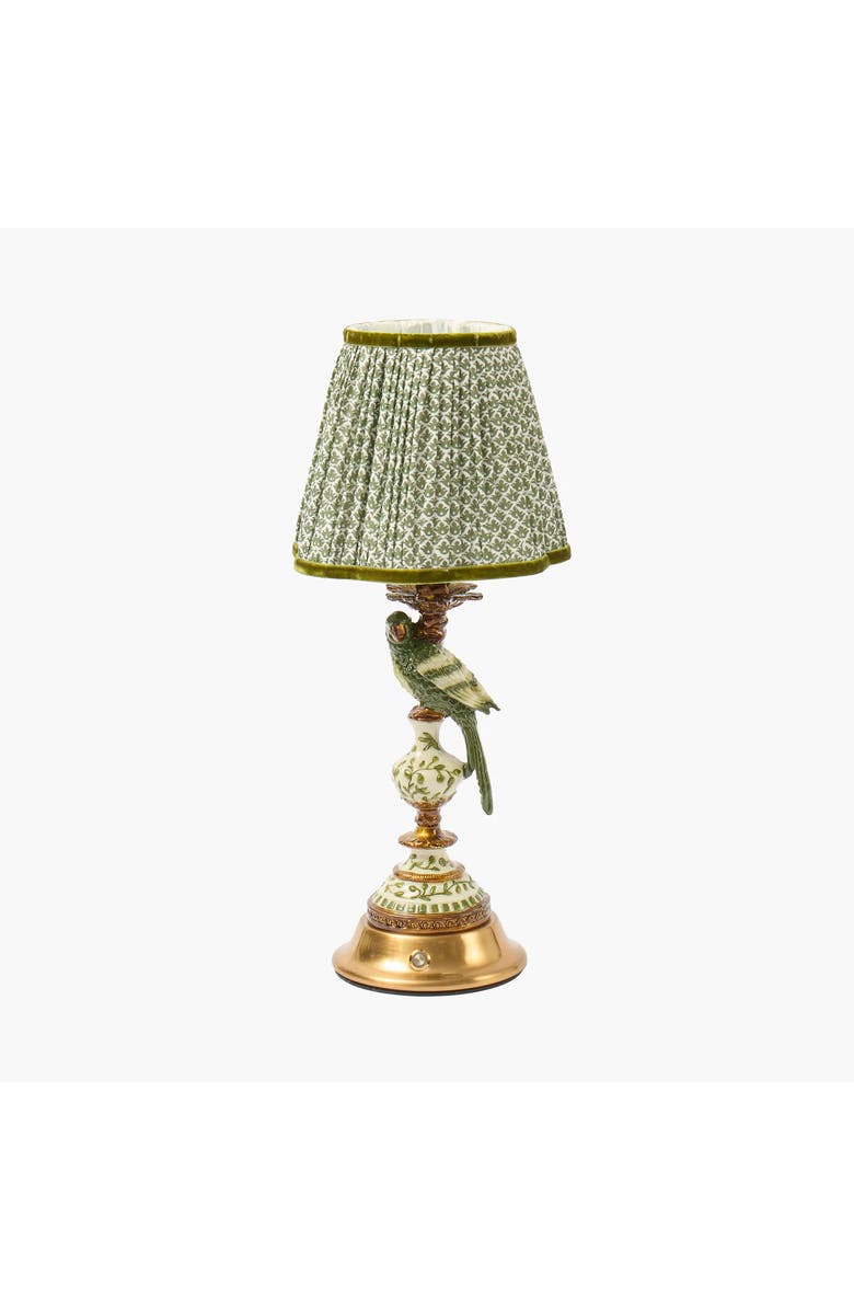 Mrs. Alice Parrot Rechargeable Lamp, Alternate, color, Olive