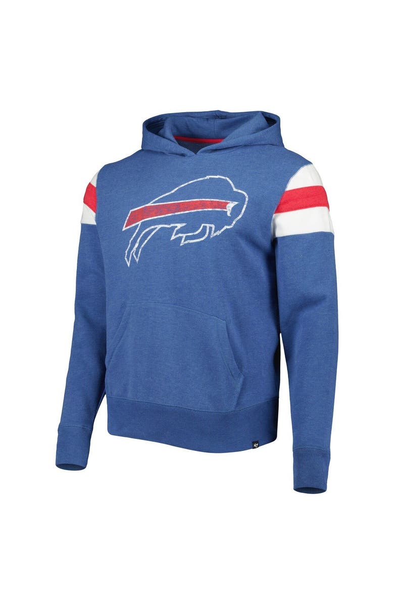 '47 Men's '47 Heathered Royal Buffalo Bills Premier Nico Pullover Hoodie, Alternate, color, Royal