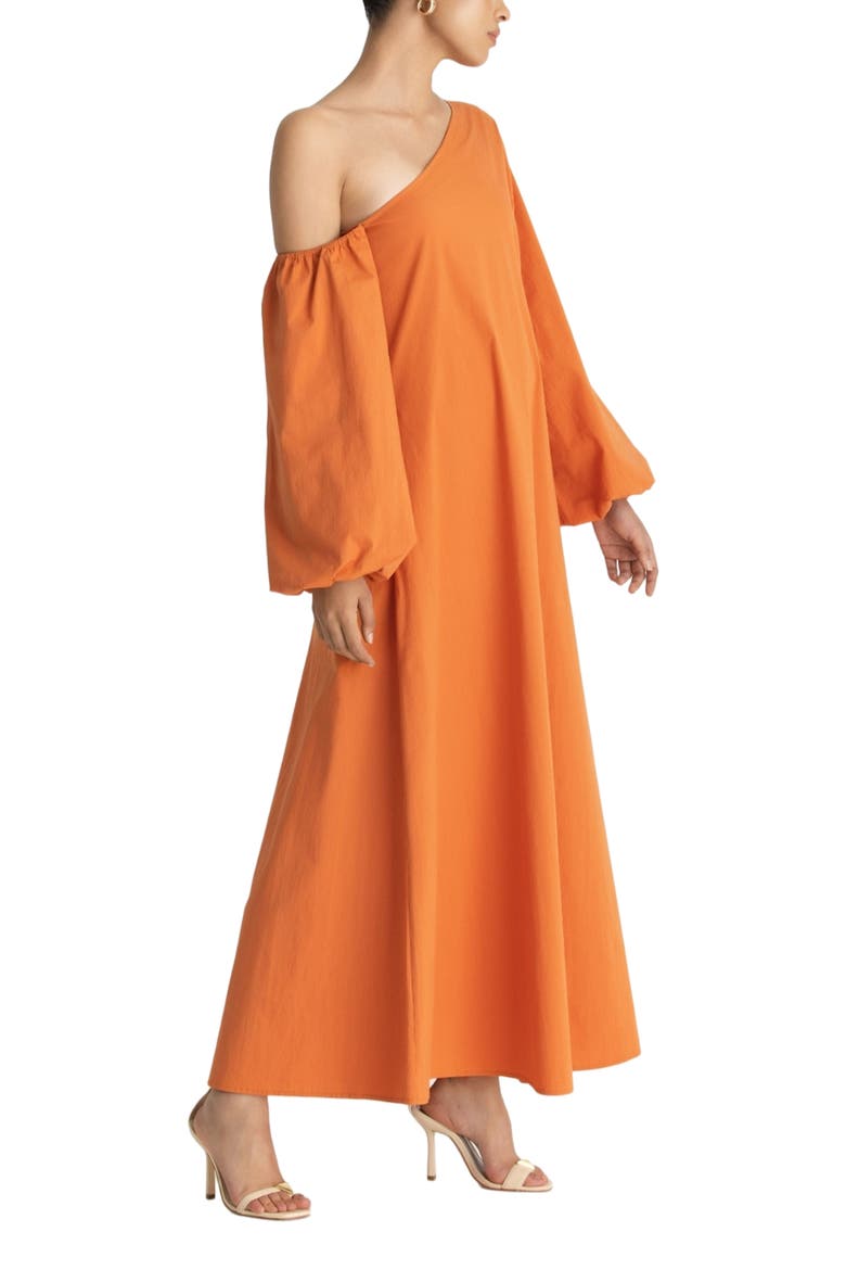 Niva Dress, Alternate, color, Solid Orange