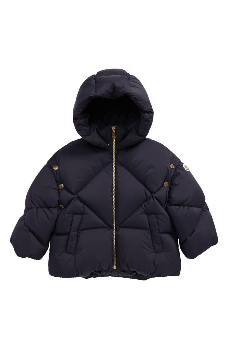 Moncler Kids' Gulsen Water Resistant Convertible Down Puffer Jacket, Main, color, 