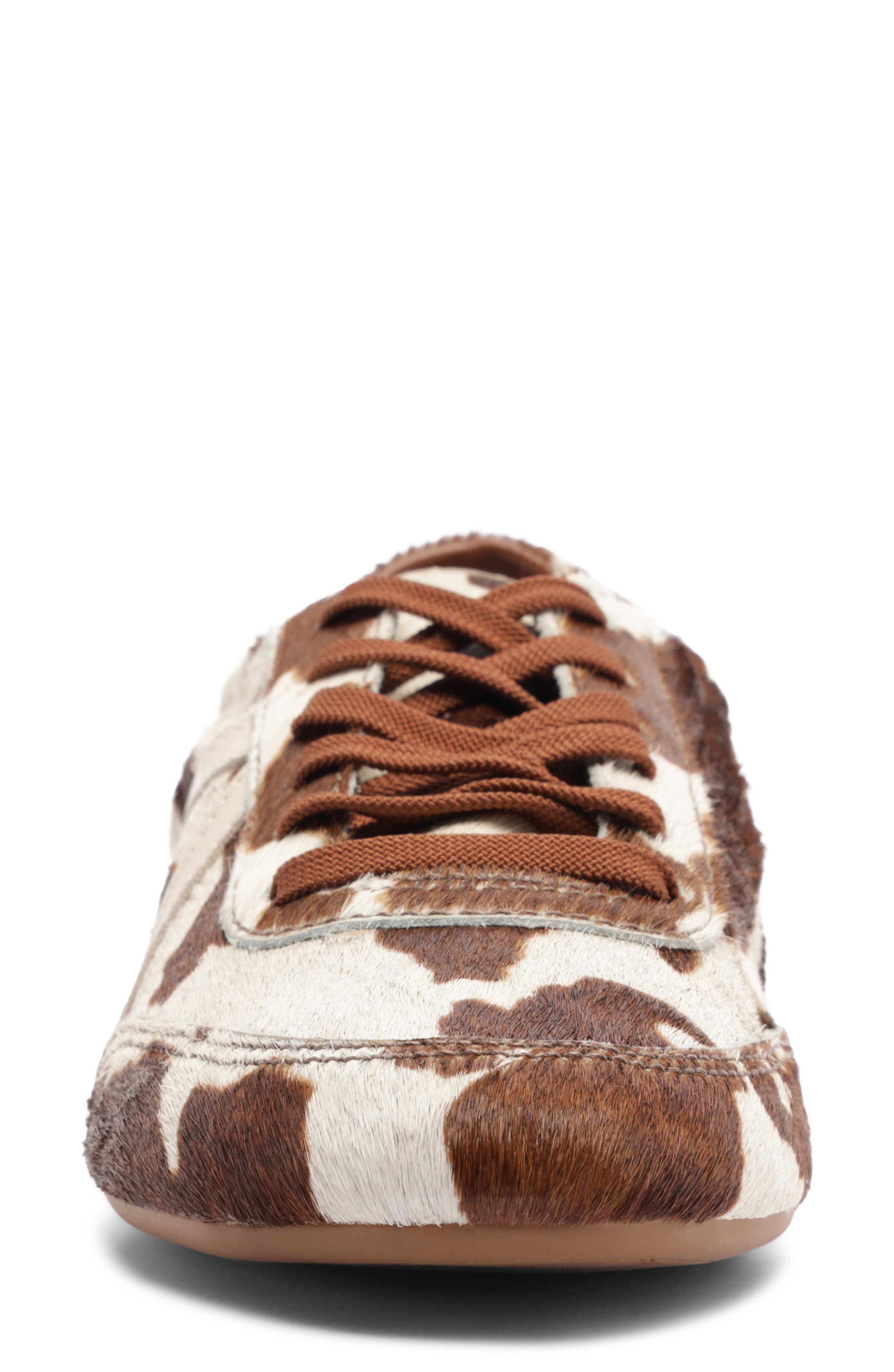 Schutz Eight Genuine Calf Hair Sneaker, Alternate, color, Pearl Pony