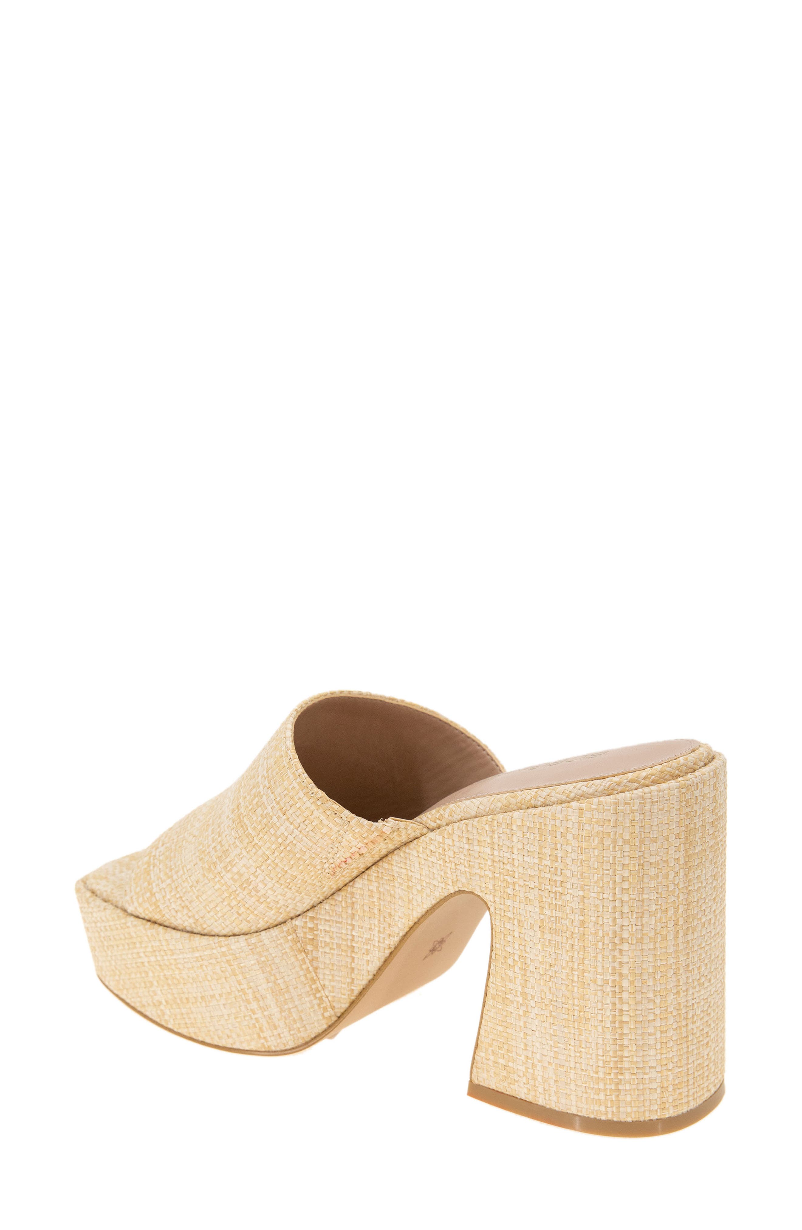 BCBGeneration Swoop Platform Slide Sandal, Alternate, color, 