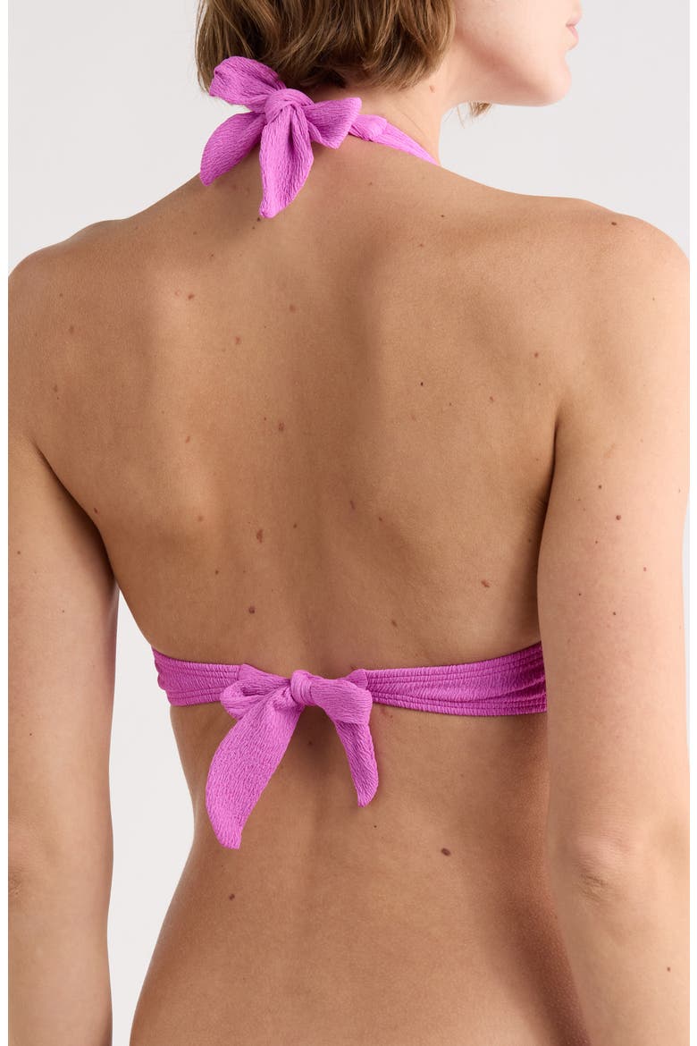 Firenze Jill Alanna Triangle Bikini Top, Alternate, color, PINK