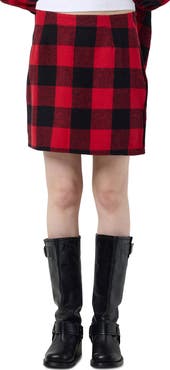 Noisy may Bea Buffalo Plaid Miniskirt