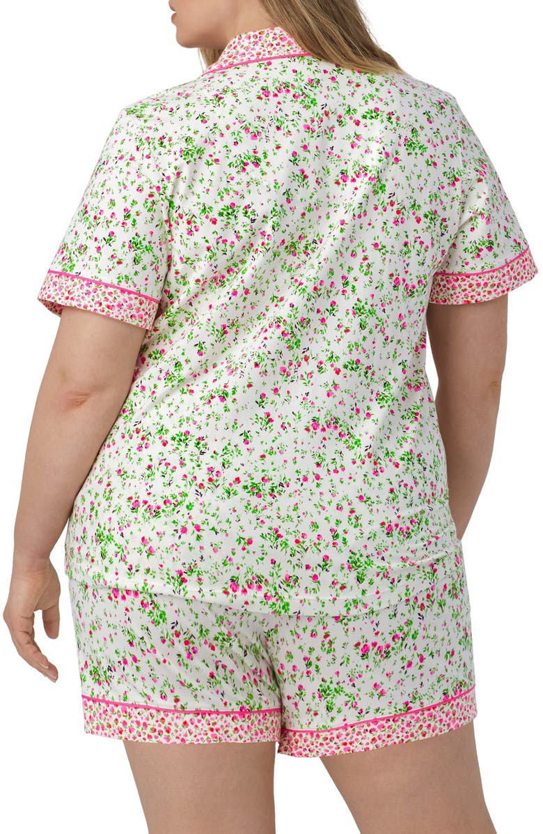 BedHead Pajamas Print Stretch Organic Cotton Short Pajamas, Alternate, color, 
