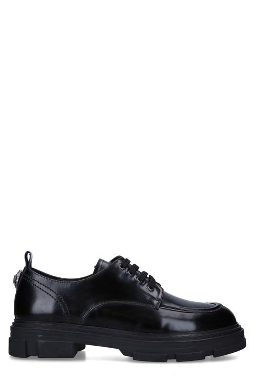 Kurt Geiger London Bird Eagle Moc Toe Derby In Black