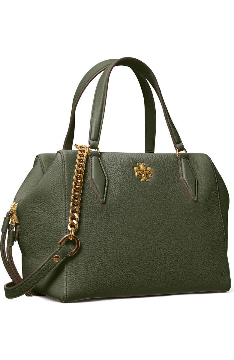 Tory Burch Kira Pebbled Leather Satchel, Alternate, color,