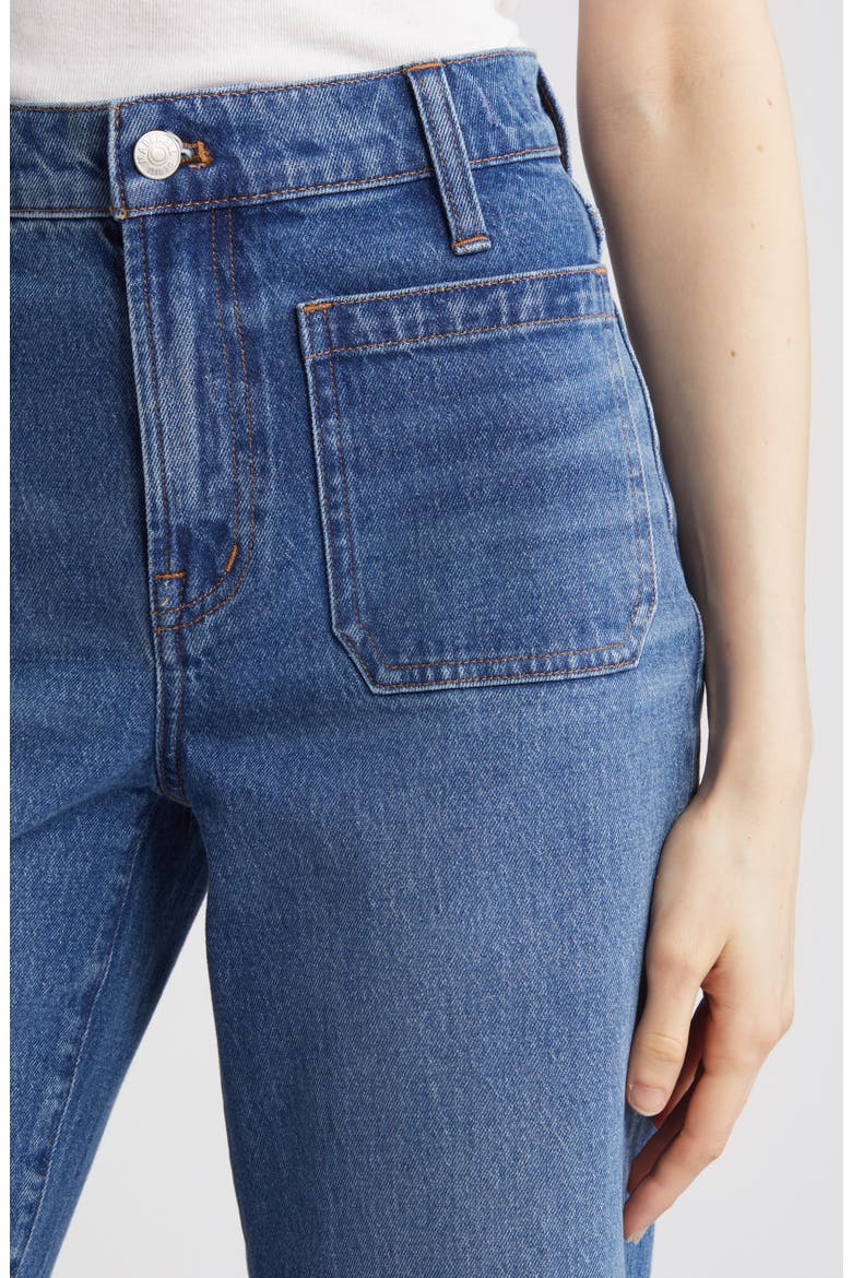 The Perfect Vintage Patch Pocket Wide Leg Jeans, Alternate, color, EDGERLY WASH