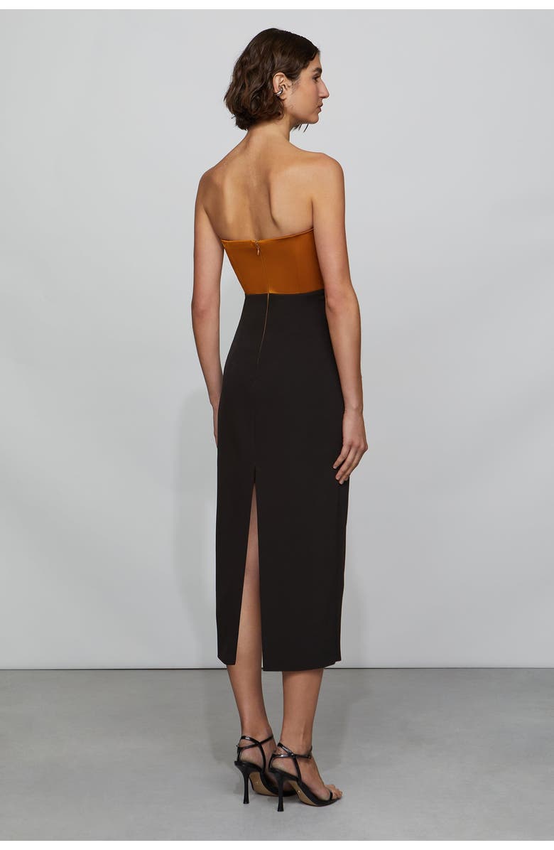 Et Ochs Marlo Dress, Alternate, color, Latte/Black