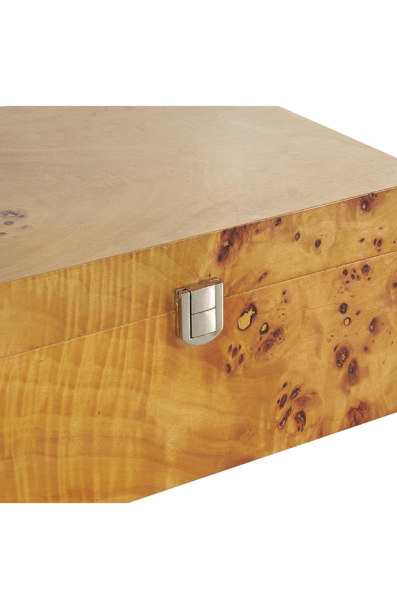 SONOMA SAGE HOME Wood Set of 2 Decorative Boxes, Alternate, color, Brown