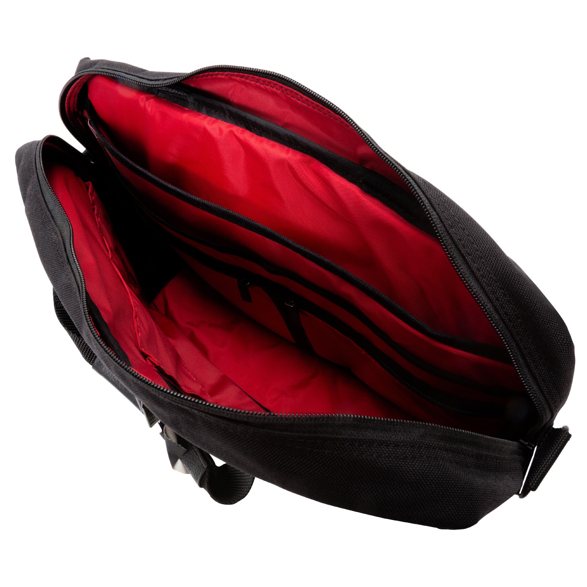 Manhattan Portage Second Avenue Briefcase, Alternate, color, Black