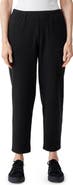Eileen Fisher Cozy Brushed Terry Tapered Ankle Pants