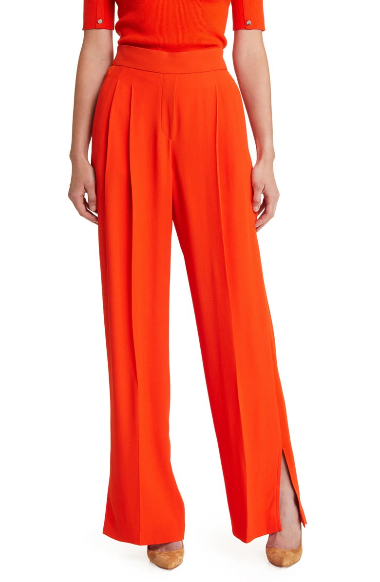 BOSS Tezuki Side Slit Pants, Main, color, 