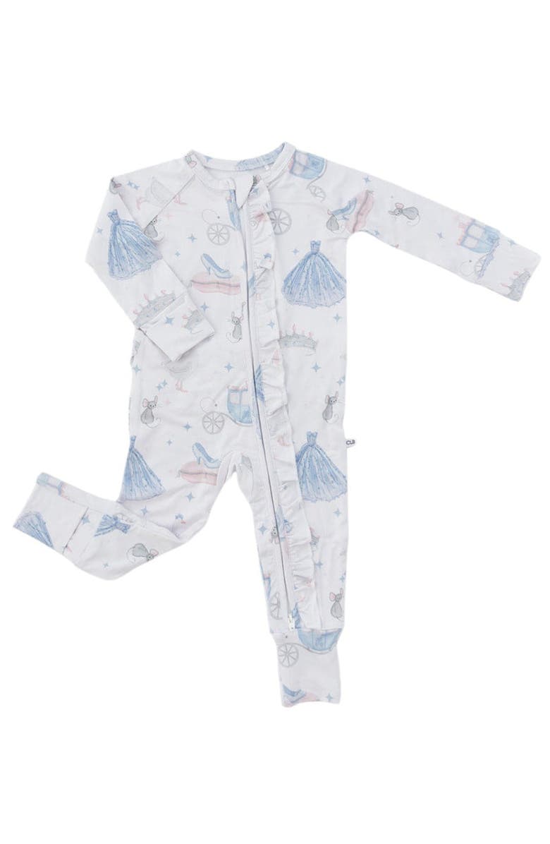 Charlie Lou Baby<sup>®</sup> Convertible Double Zipper Romper, Main, color, Multicolored