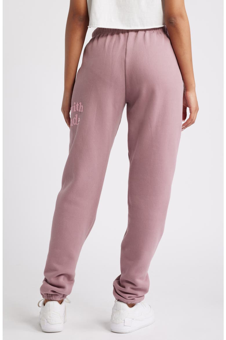 Start with Gratitude Sweatpants, Alternate, color, PINK