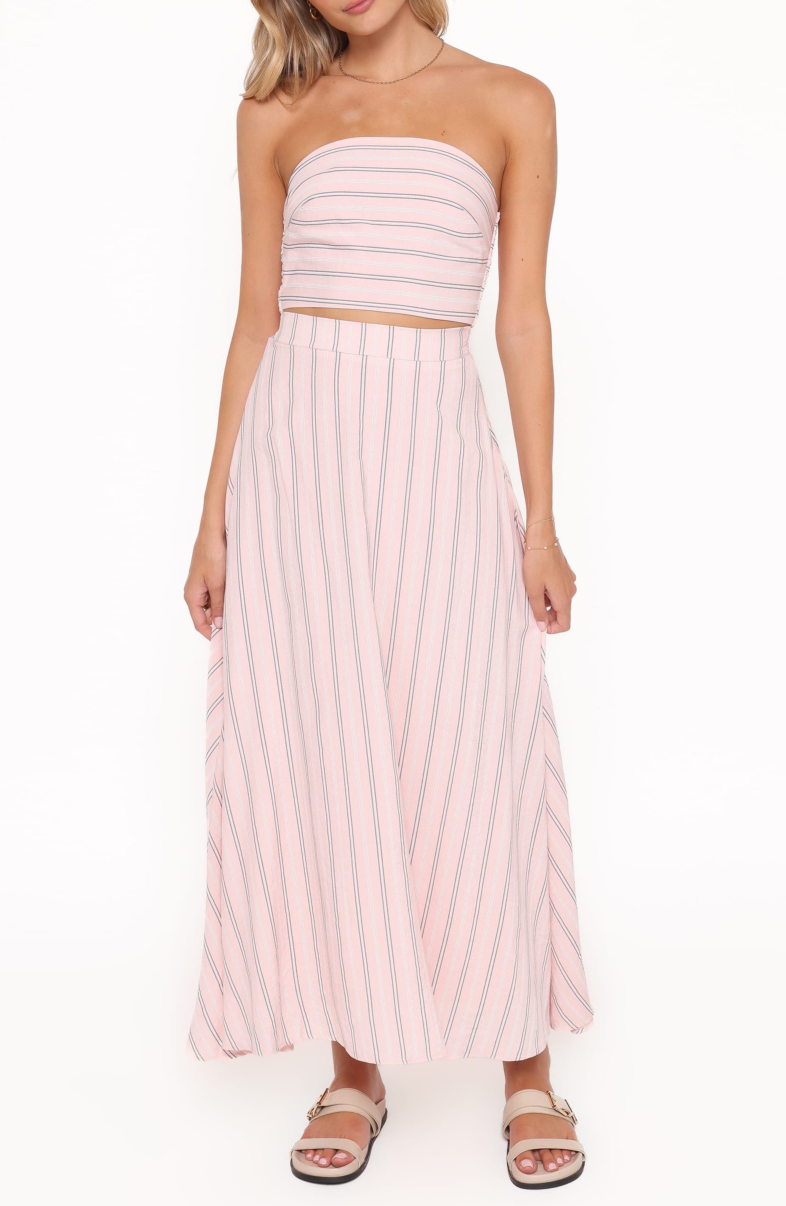 selected PINK/ BLUE STRIPE