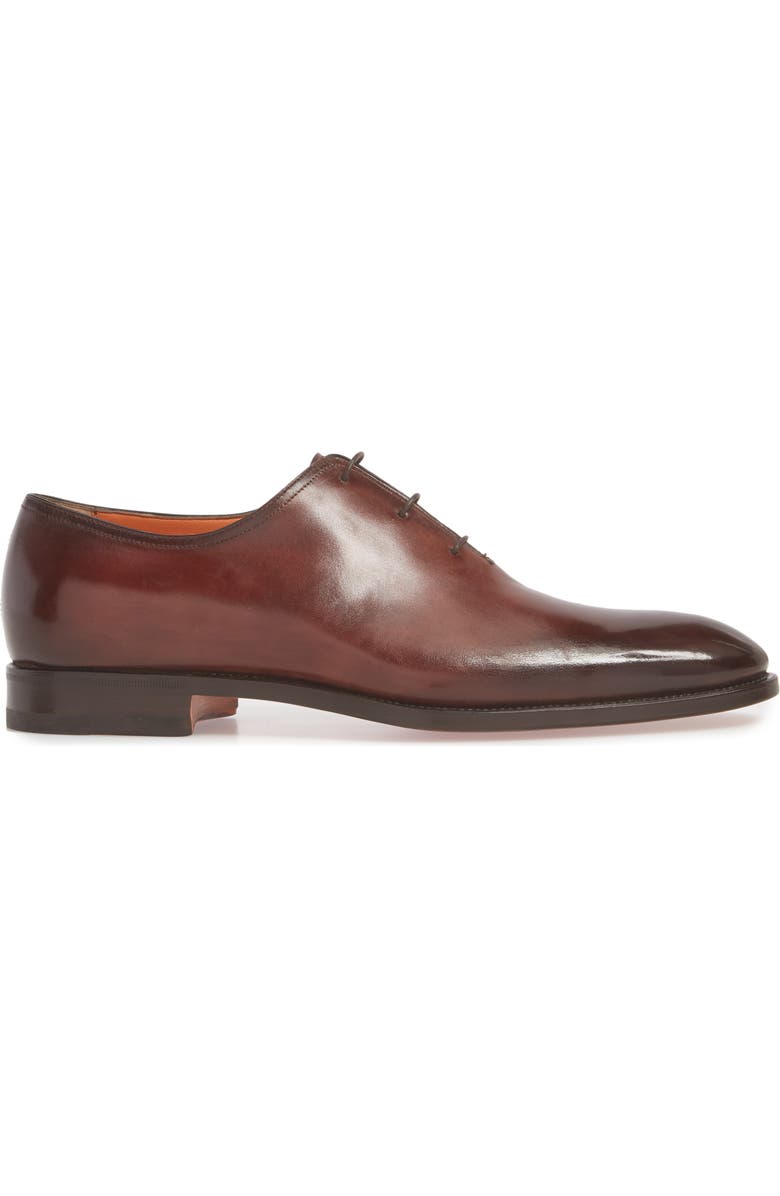 Santoni Whole Cut Shoe, Alternate, color,