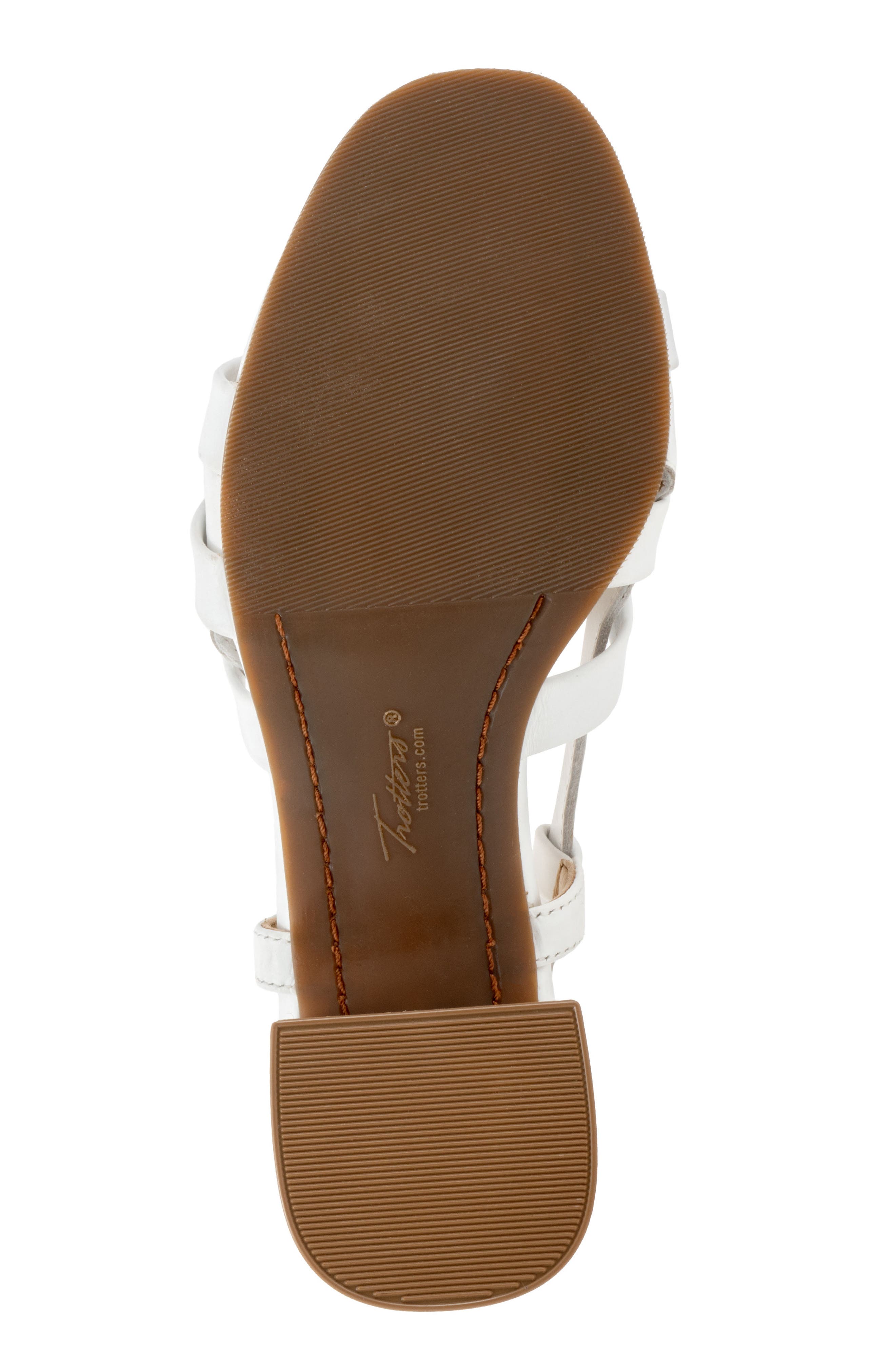 Trotters Luna Cage Sandal, Alternate, color, White