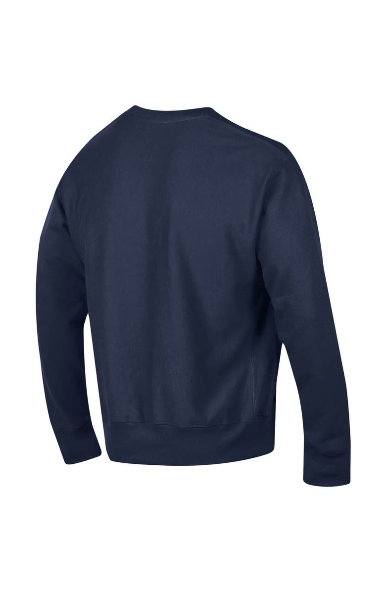 Champion Men's Champion Navy Arizona Wildcats Arch Reverse Weave Pullover Sweatshirt, Alternate, color, Navy