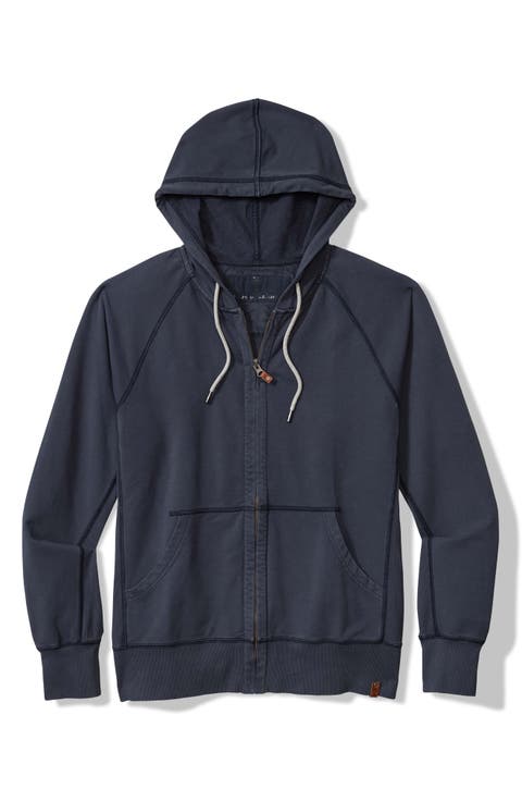 Ben & Terry Cotton Zip-Up Hoodie