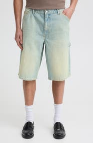 !SOLID Tobias Denim Carpenter Shorts