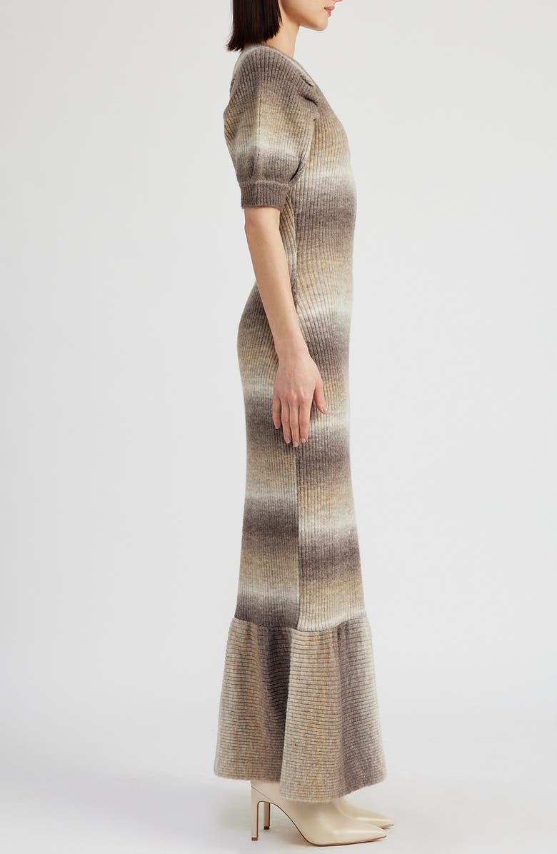 En Saison Greer Ombré Short Sleeve Sweater Dress, Alternate, color, 