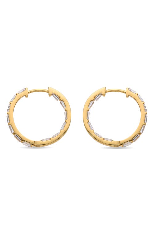 Eye Candy Los Angeles Soline Cubic Zirconia Hoop Earrings