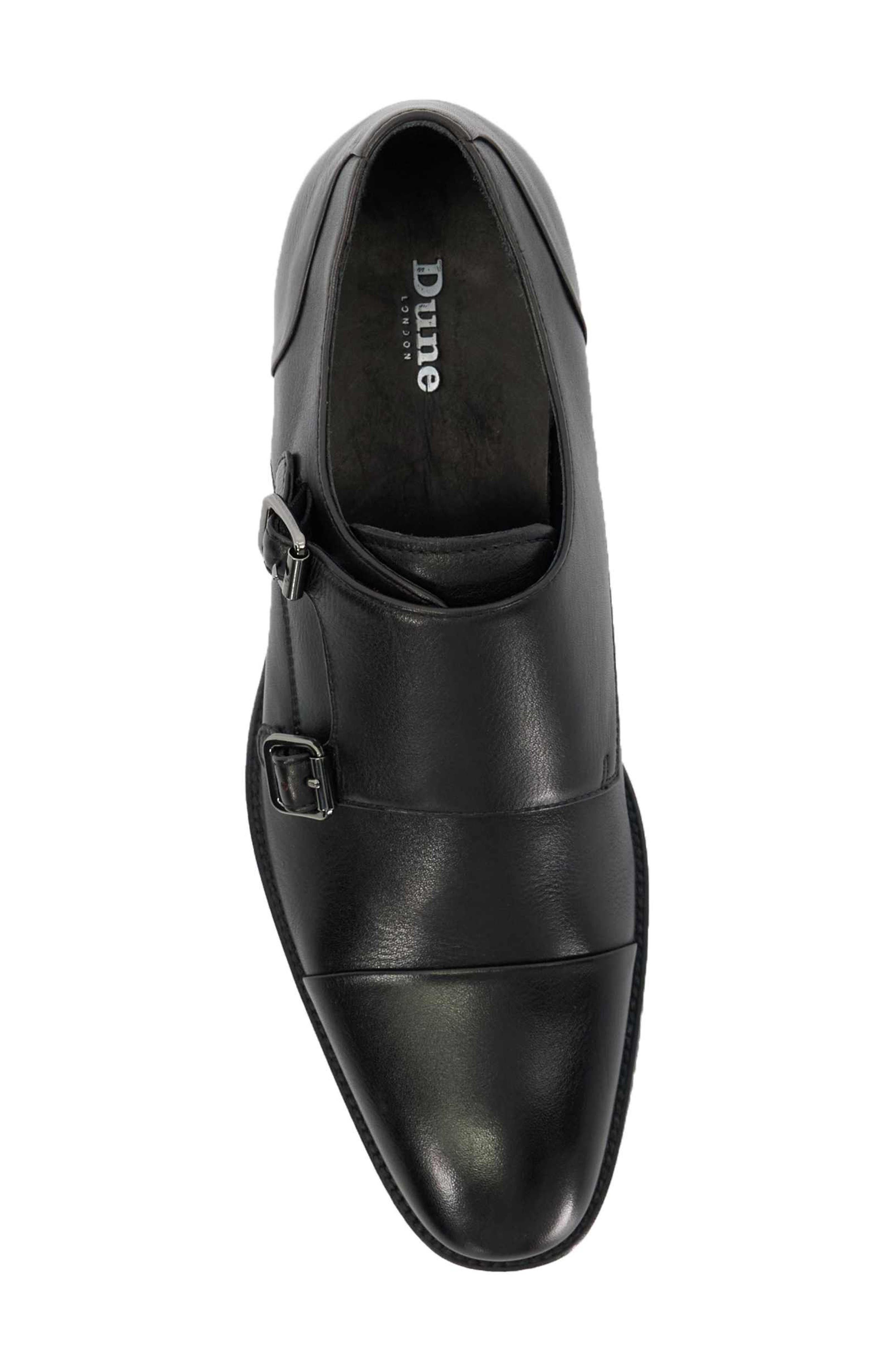 Dune London Satchin Double Monk Strap Shoe, Alternate, color, 