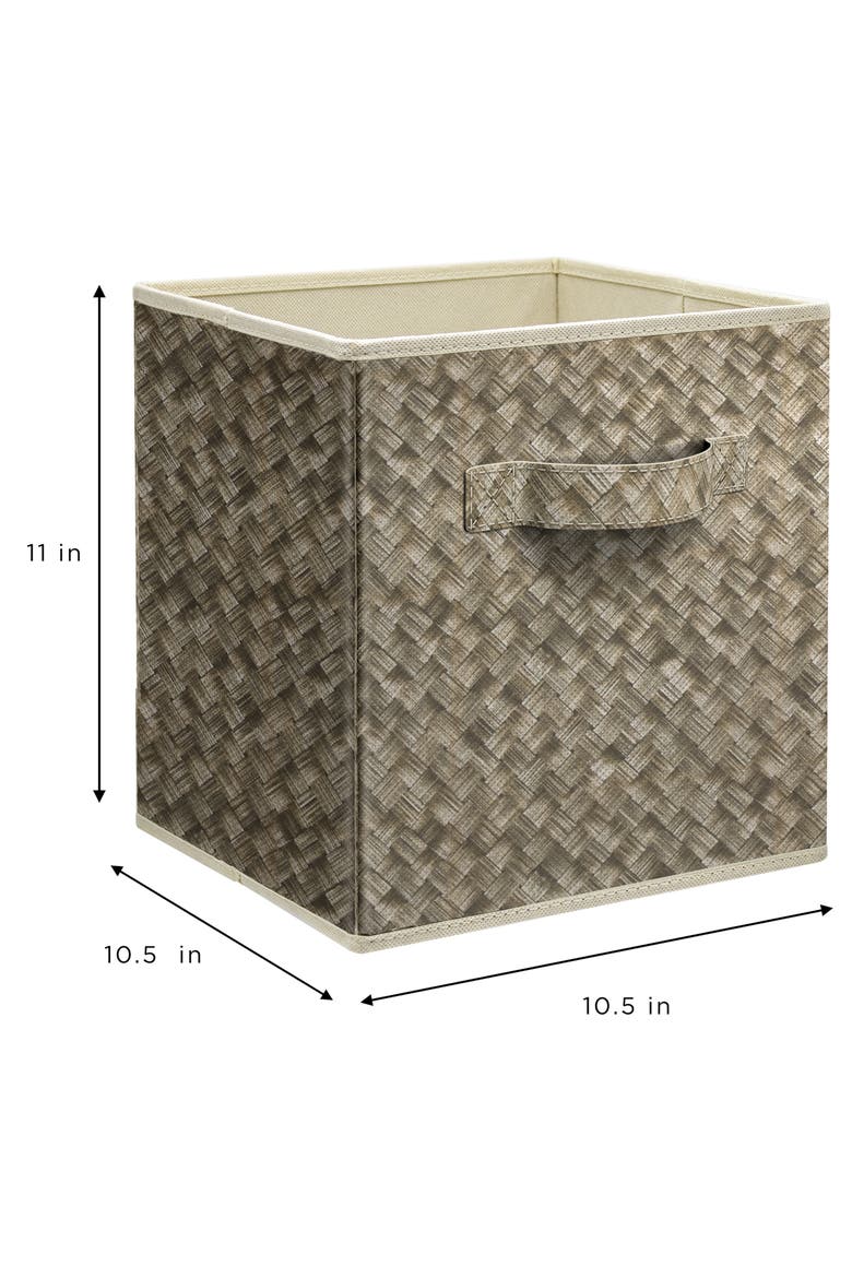 Storage Cube, Alternate, color, WOVEN BEIGE
