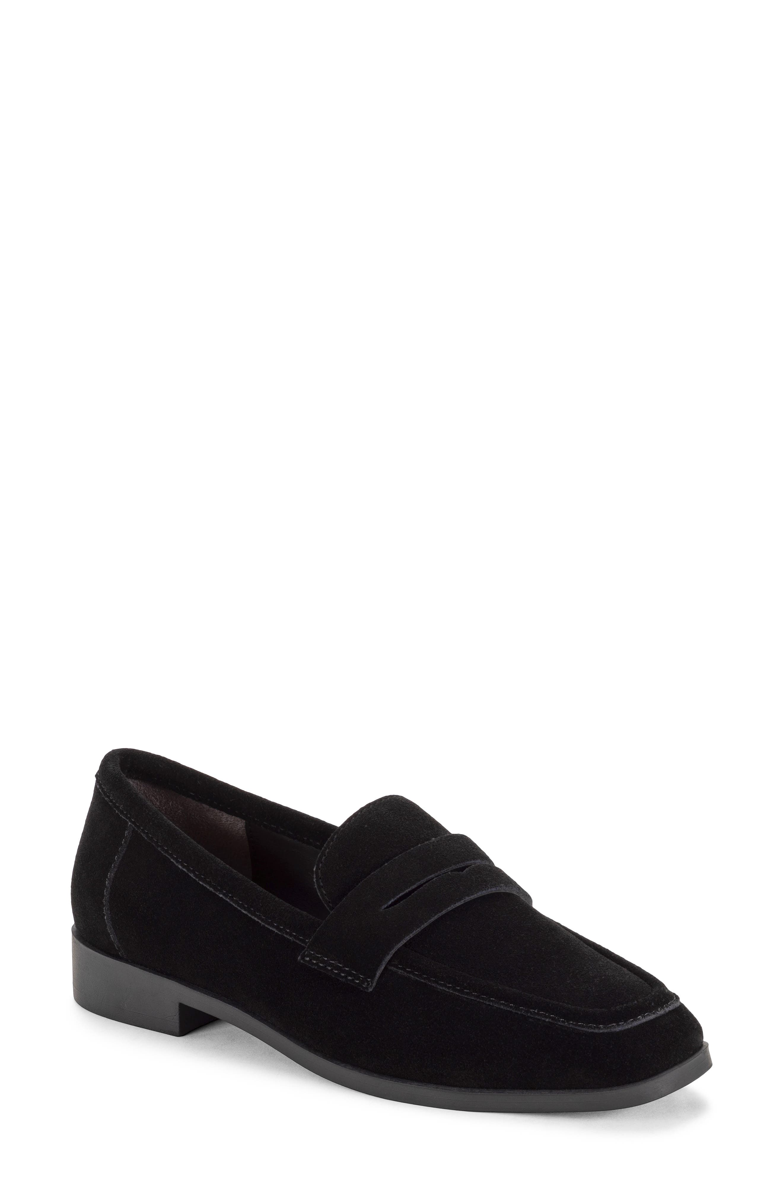 Brinks Penny Loafer, Main, color, BLACK