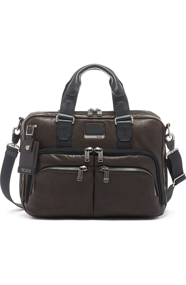 TUMI Alpha Bravo Albany Slim Commuter Briefcase, Main, color,