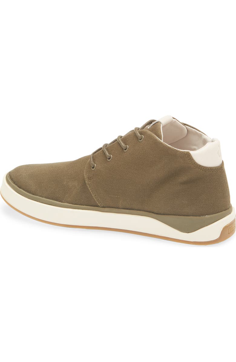 OluKai Papaku Sneaker, Alternate, color, Olive / Olive