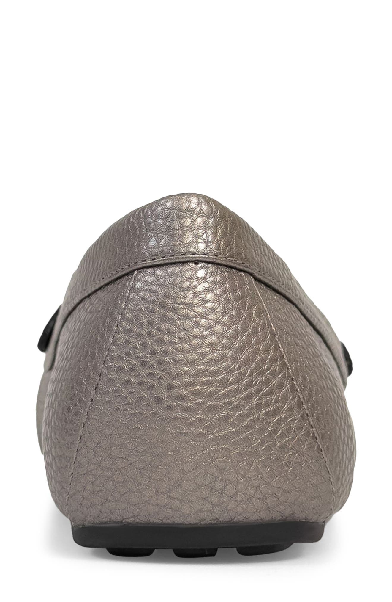 Drita Bit Loafer, Alternate, color, GUNMETAL FAUX LEATHER