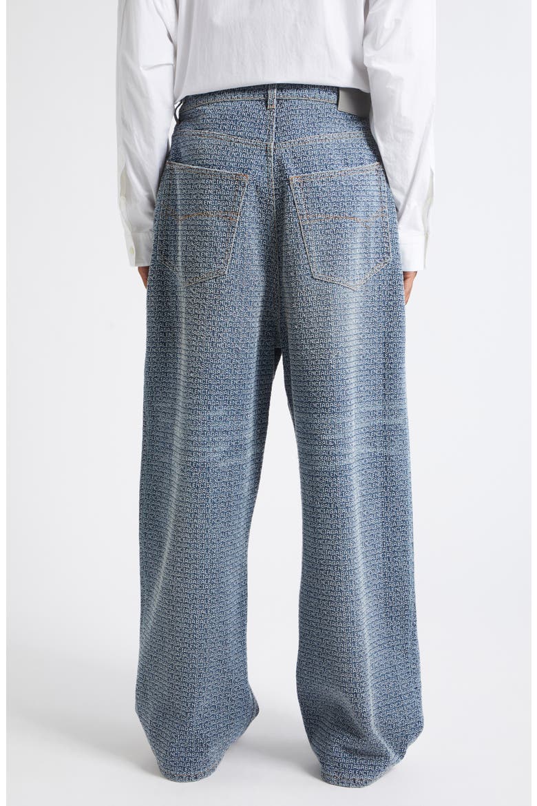 Baggy Fit Denim Stitch Jeans, Alternate, color, 5002 AUBERGINE