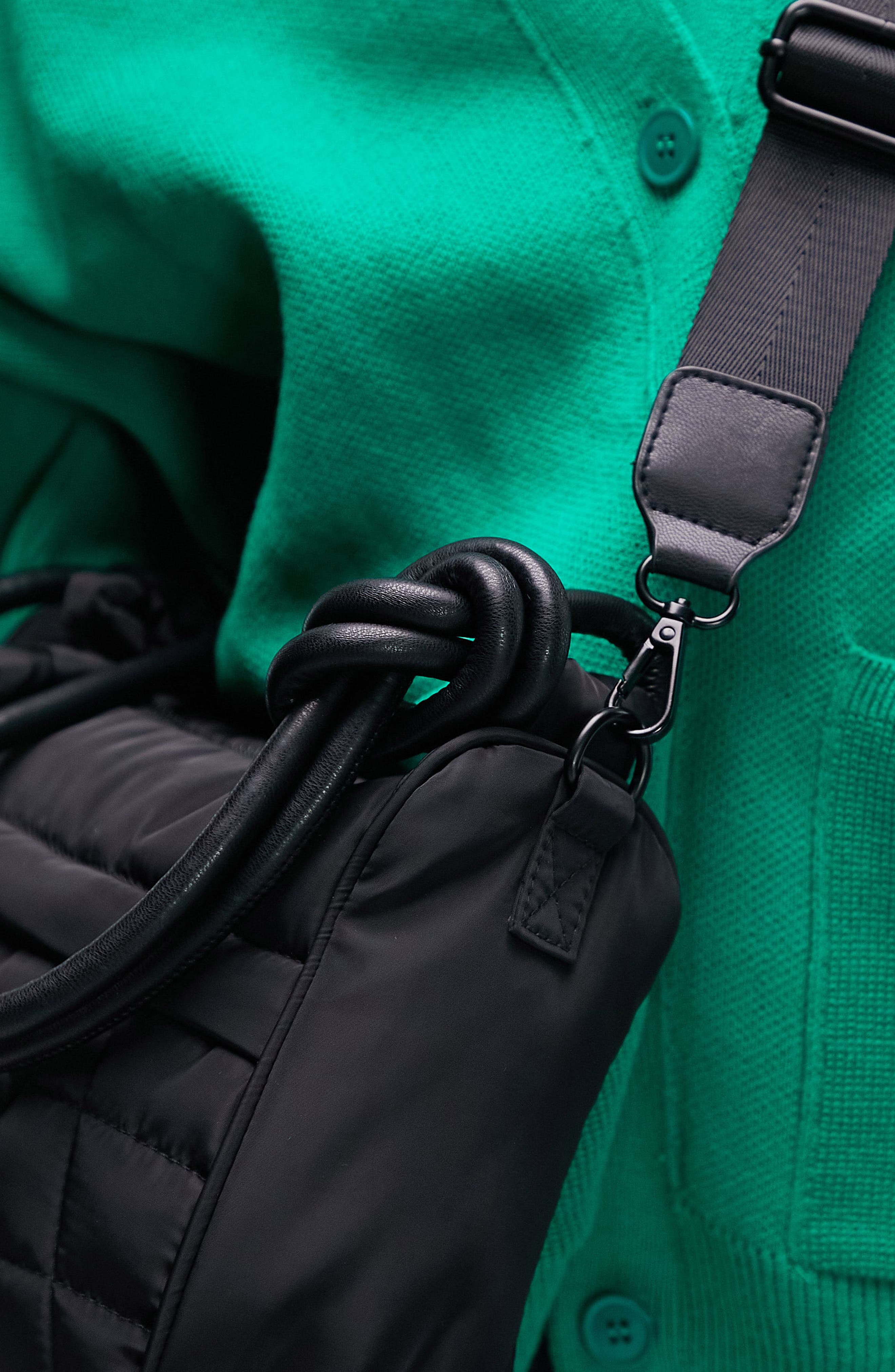 Topshop Selena Shoulder Bag, Alternate, color, 