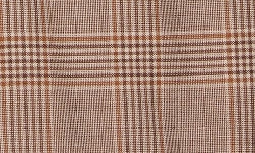 Samuelsohn Brown Plaid Sport Coat In Brown