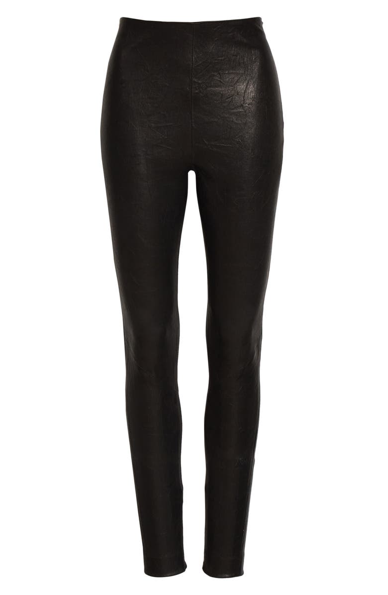 FRAME Leather Leggings, Alternate, color, 