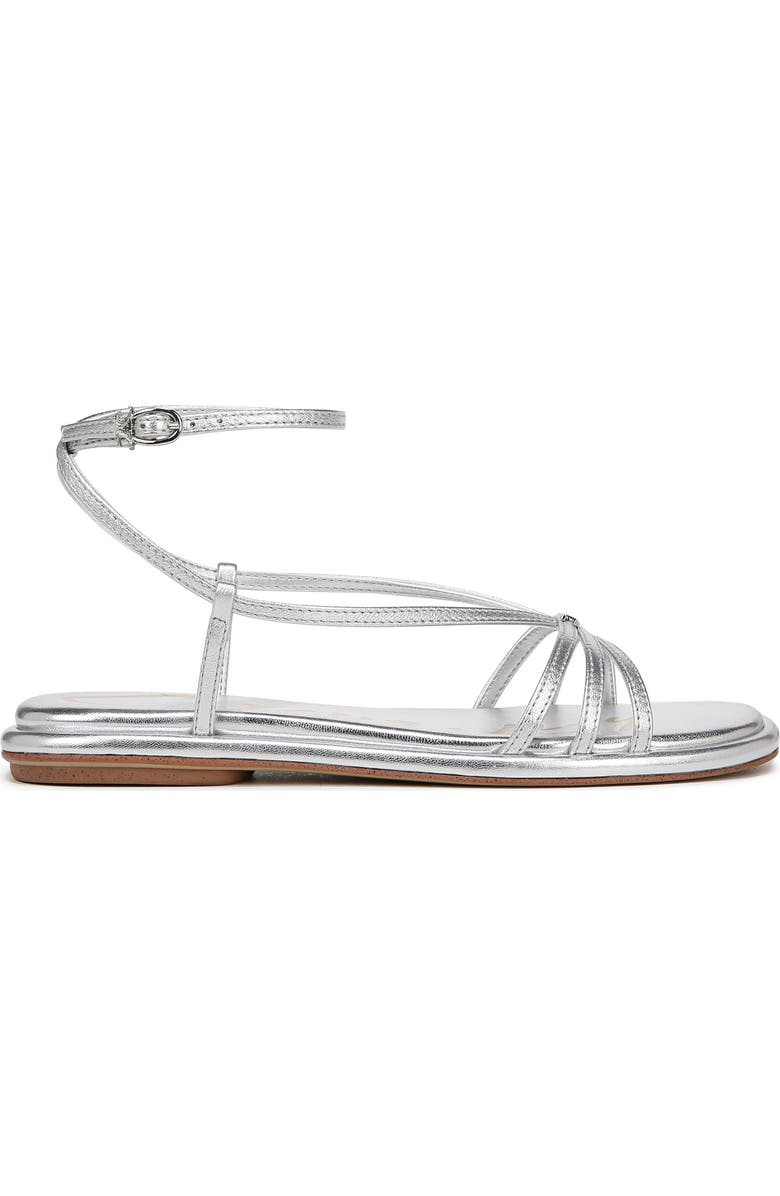 Circus NY by Sam Edelman Olana Ankle Strap Sandal, Alternate, color, Soft Silver