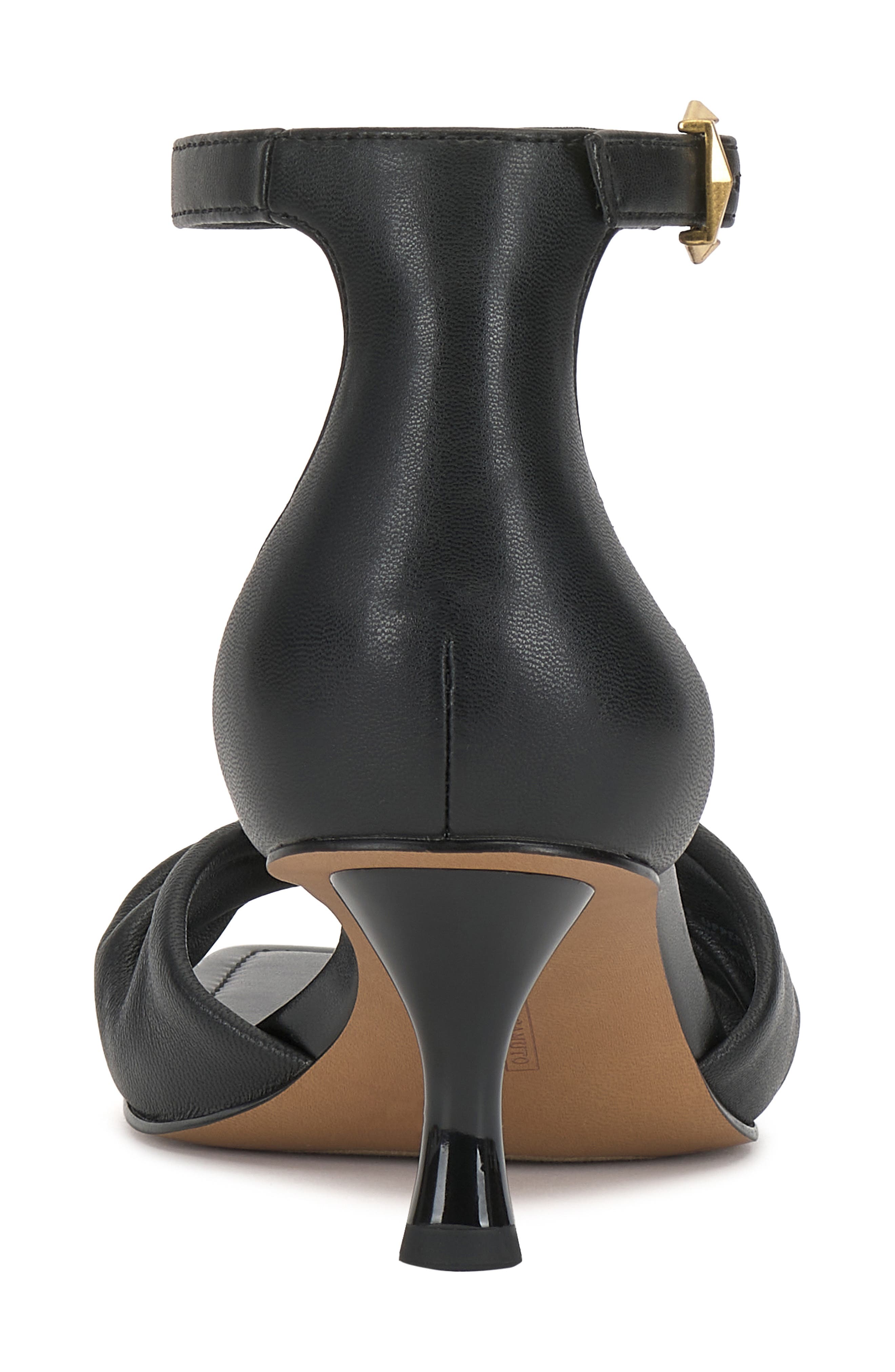 Vince Camuto Verenna Sandal, Alternate, color, Black Soft Nappa Silk