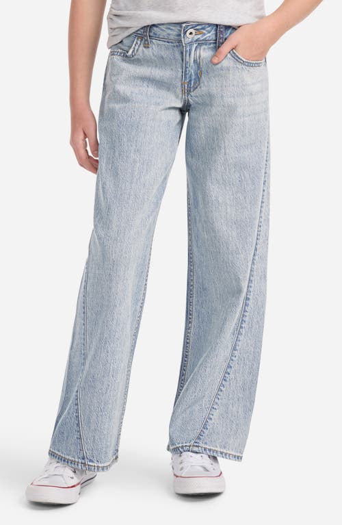 Abercrombie Kids Kids' Seamed Baggy Jeans In Gray