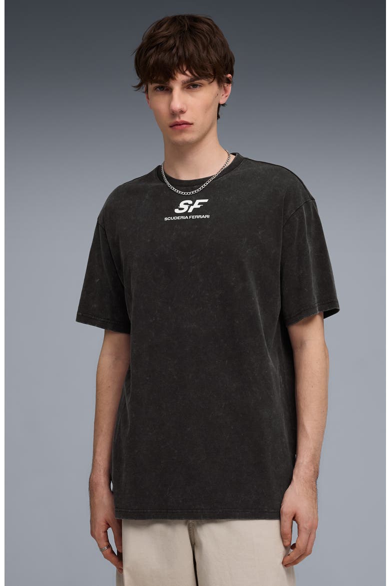 Ferrari Car Graphic T-Shirt, Alternate, color, PUMA BLACK