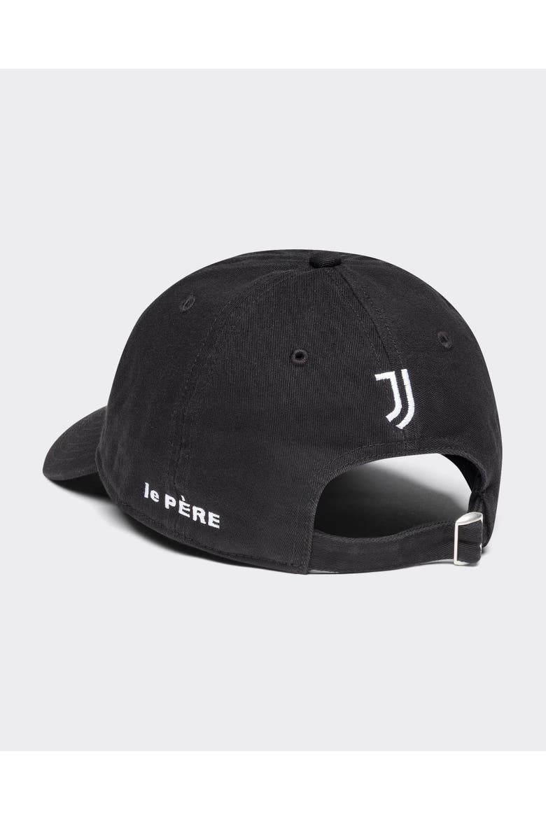 Juventus Embroidered Baseball Cap, Alternate, color, Juve Black