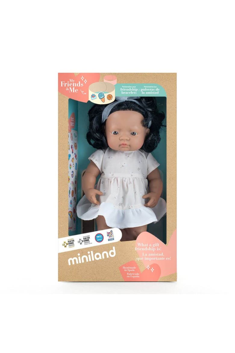 Baby Doll Hispanic Girl 15'' (Box) - My Friends & Me, Alternate, color, Dark Skin