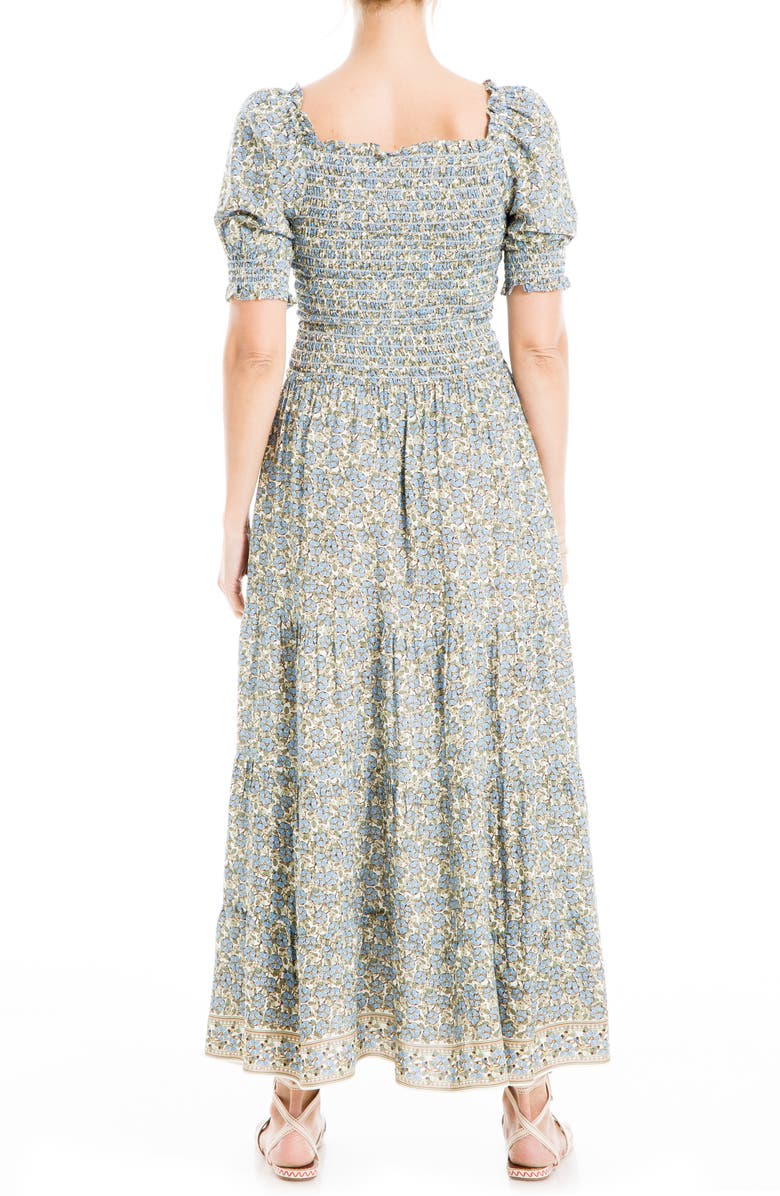 MAX STUDIO Smocked Bodice Dress, Alternate, color,