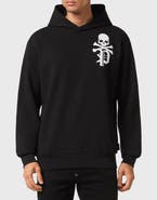 PHILIPP PLEIN Hoodie Sweatshirt Gothic Plein Men