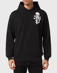 PHILIPP PLEIN Hoodie Sweatshirt Gothic Plein Men